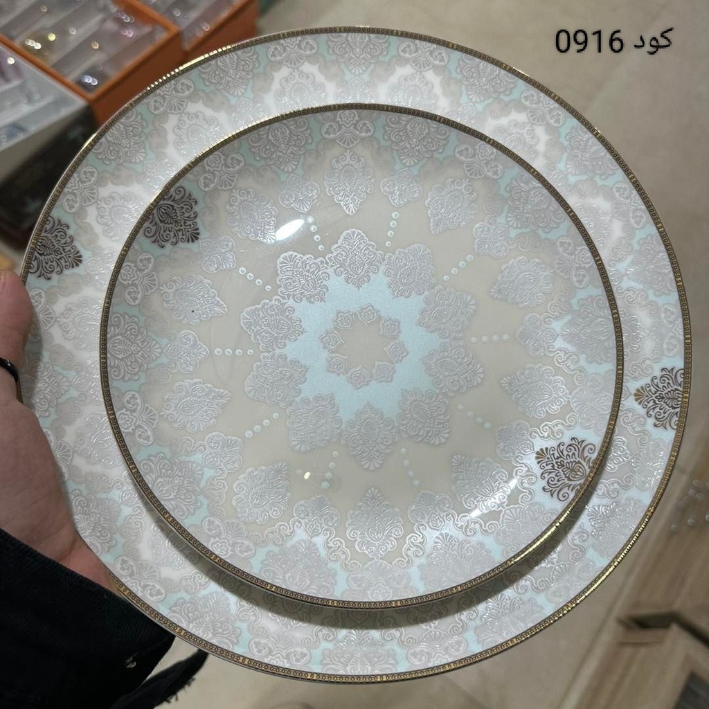 طقم سفره 62 قطعه مدور 