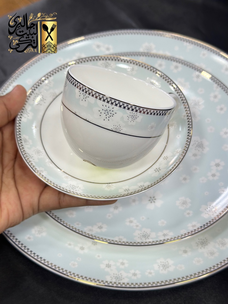 طقم سفرة 62 قطعة مدور DEEB