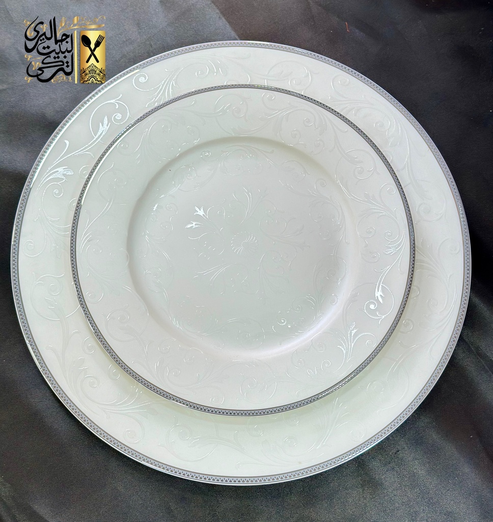   طقم سفرة LGمدور62 قطعةرسومات سادة Deeb 